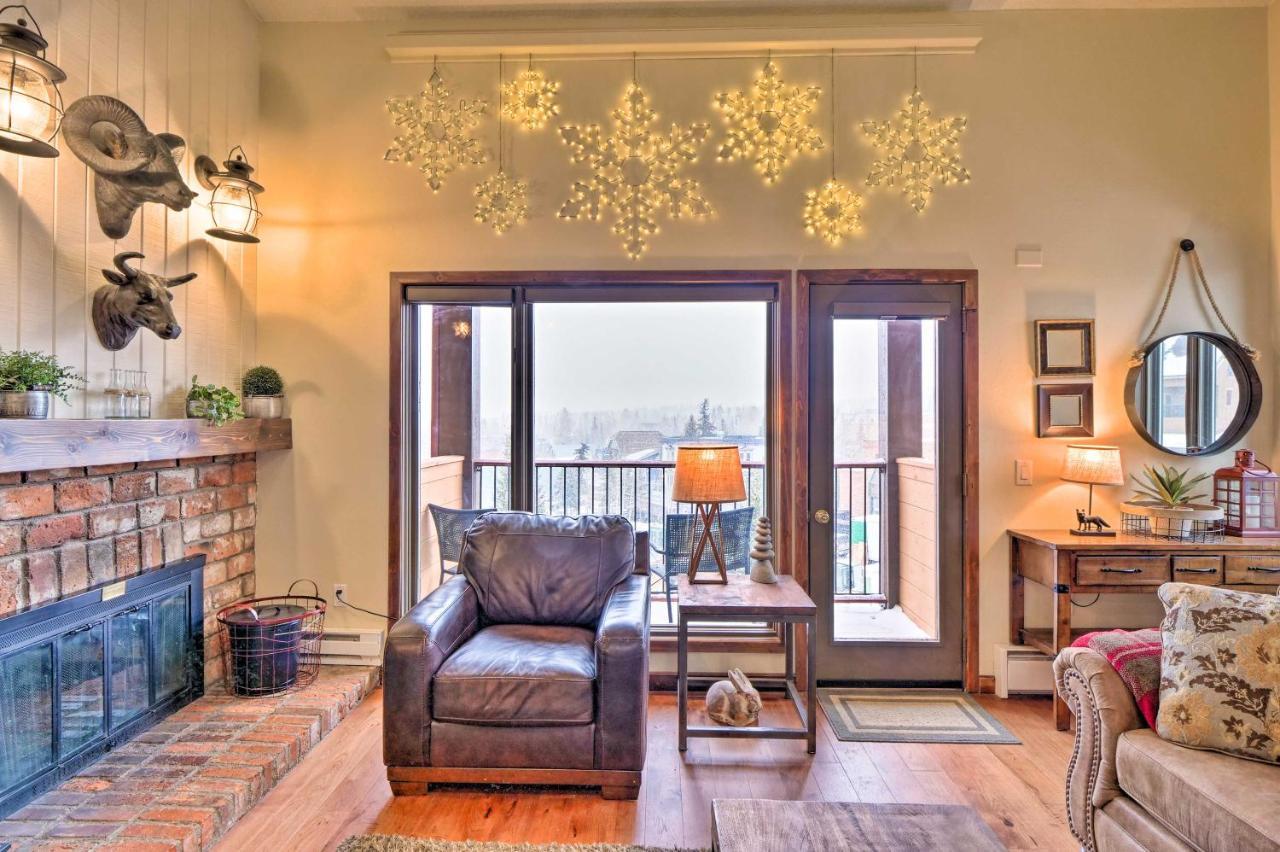Cozy Breckenridge Condo At Base Of Peak 9! المظهر الخارجي الصورة